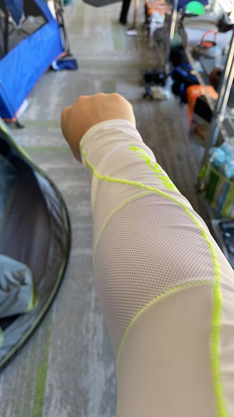 Cooling Sport Arm Sleeve Ice Silk Sun UV Protect Cycling Fishing