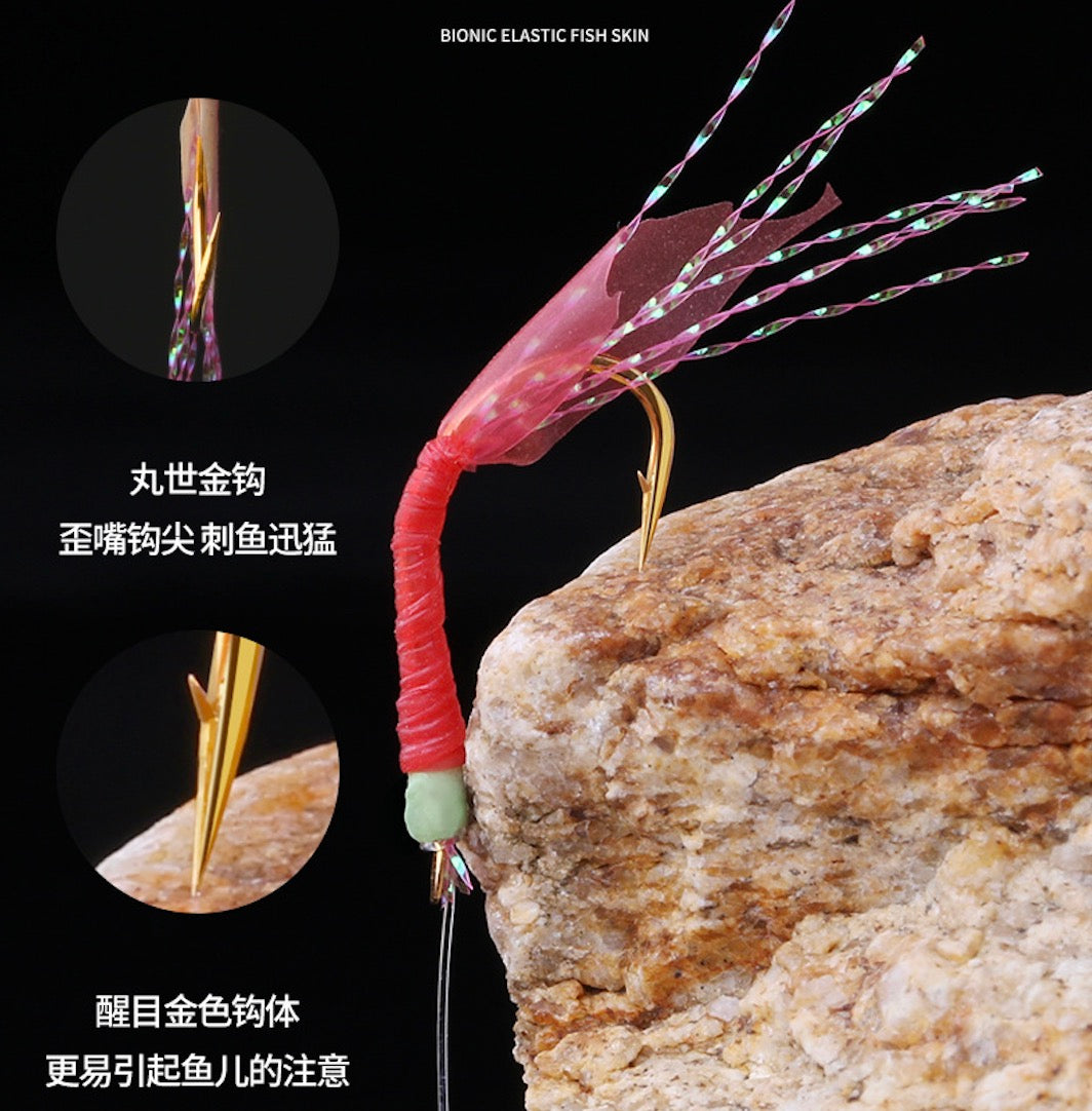 GW Bait Jigs Hook Slimies Yakka Snapper bait Jig Fishing Lures AU