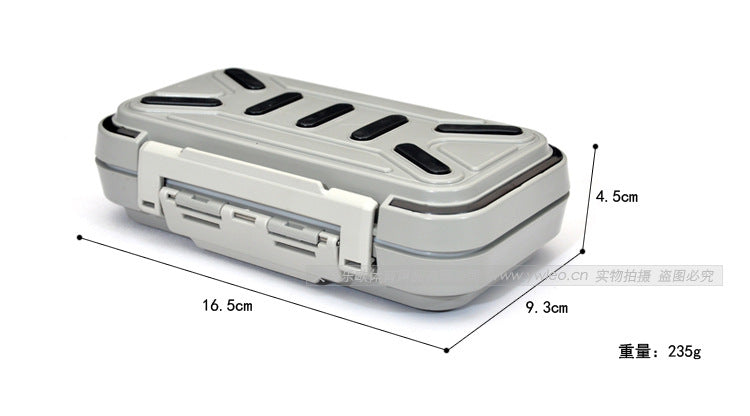Adjustable waterproof accessory box