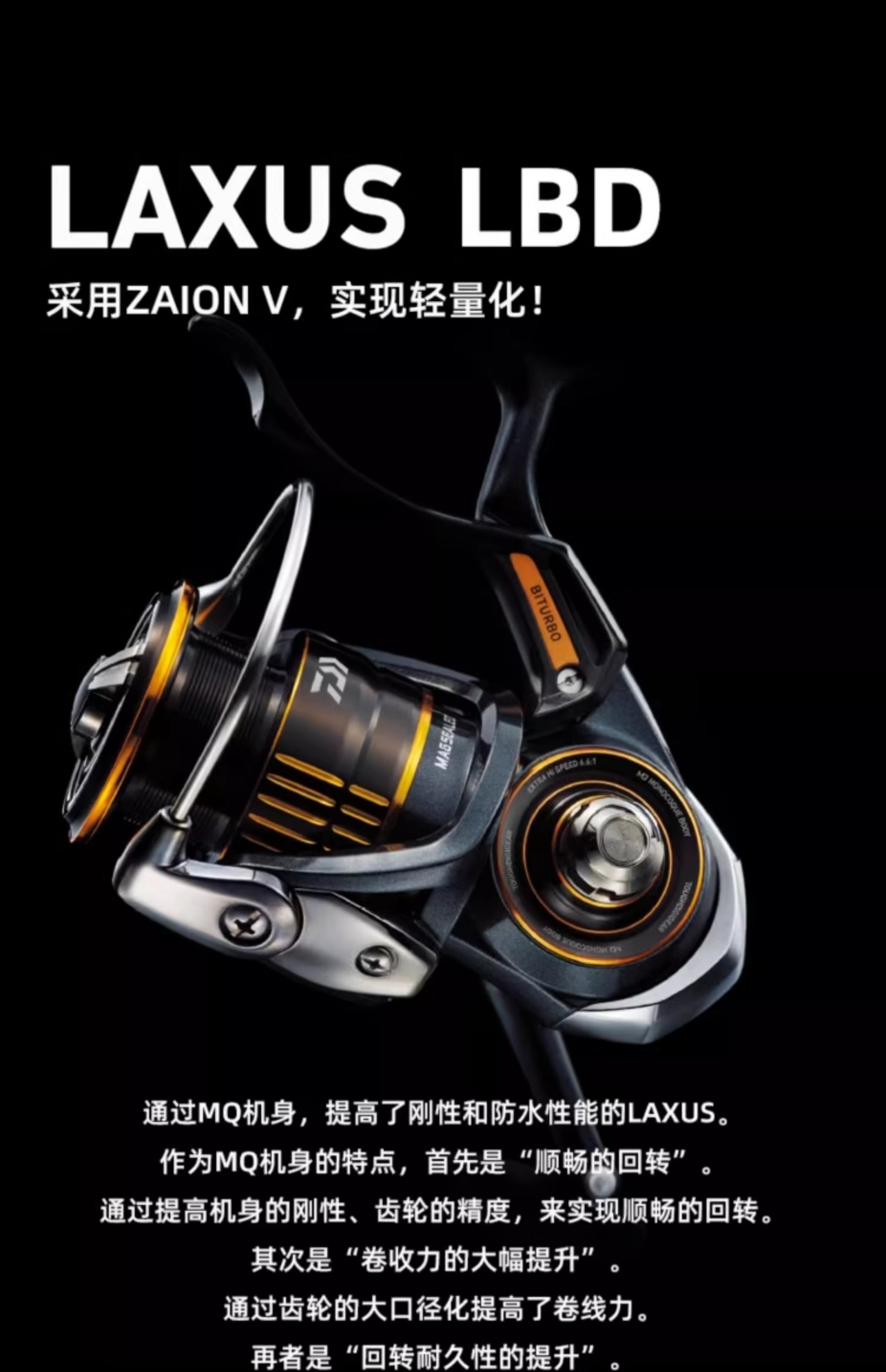 DAIWA-LAXUS 3000XH-LBD – Lohas Fishing