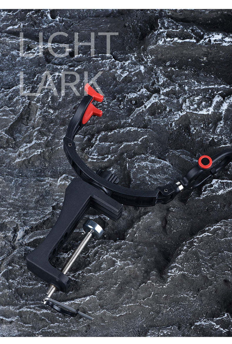 Adjustable Fishing Boat Rod Holder Fishing Rods Holder with Clamp Opening