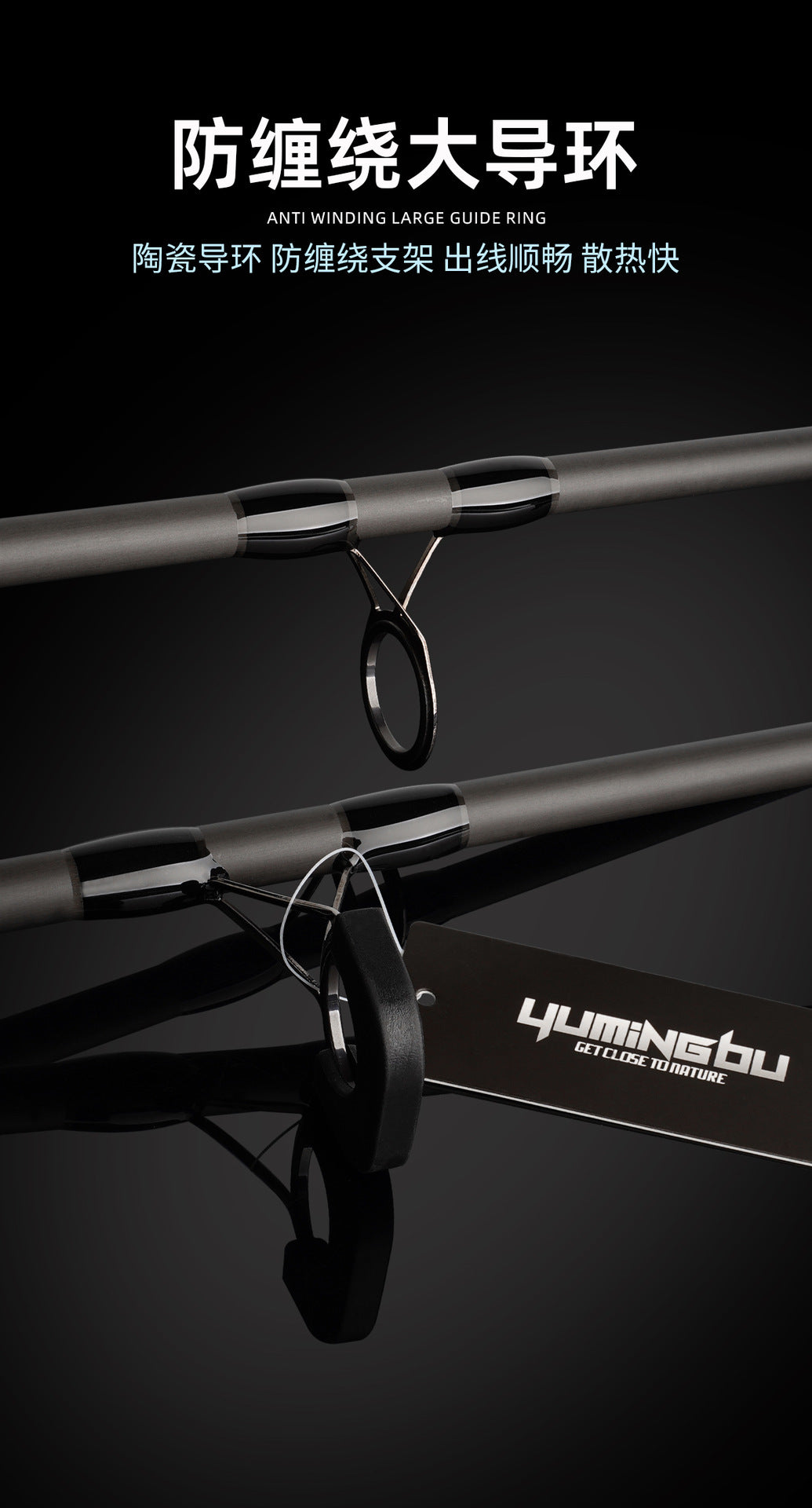 3.6m Beach Surf Spinning Fishing Rod