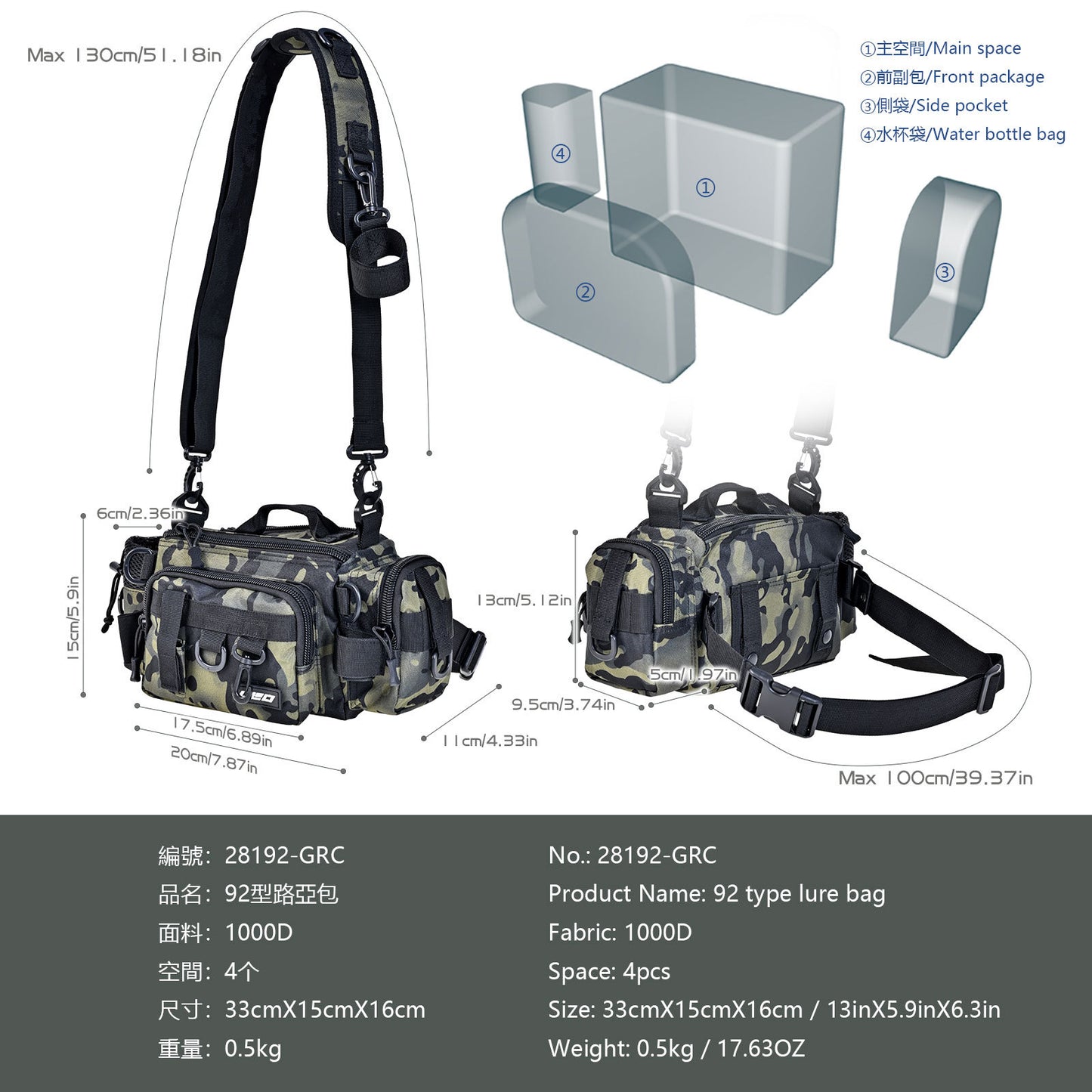 LEO-fishing bag 28192