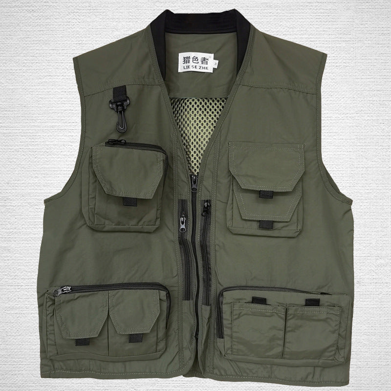 Outdoor Multi- Vest Travel Fly Fishing Photography