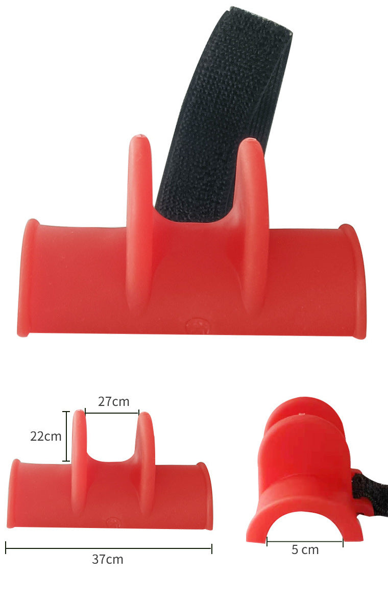 Railing boat rod holder