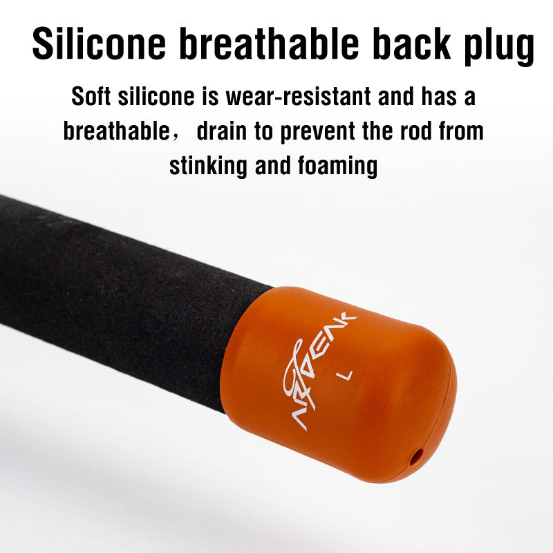 Silicone breathable back plug