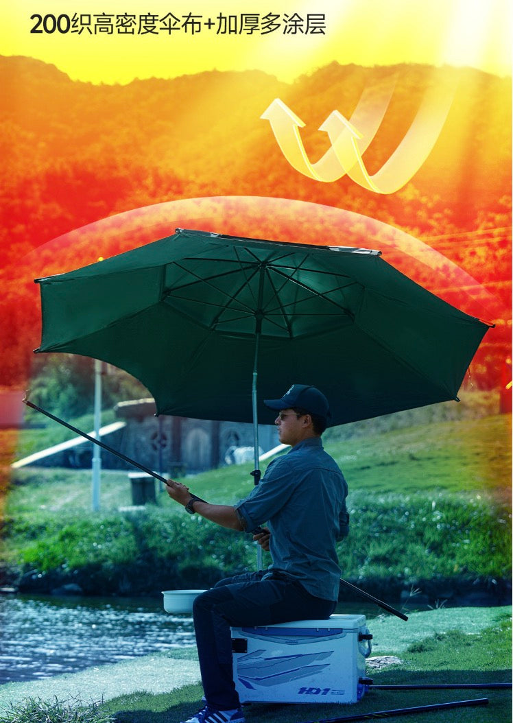 HUANDING Fishing and camping umbrella