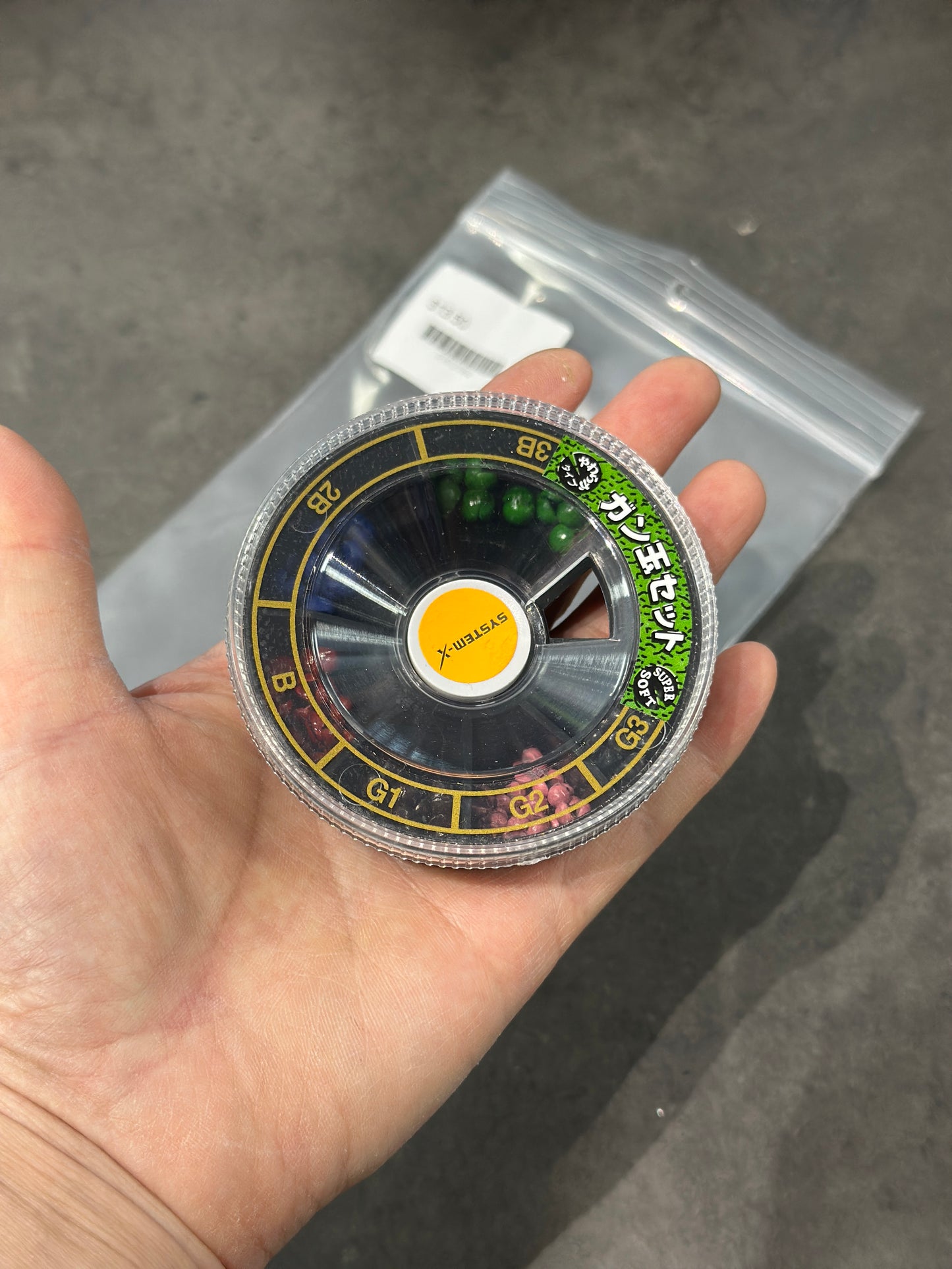 Korean ISO fishing color sinker