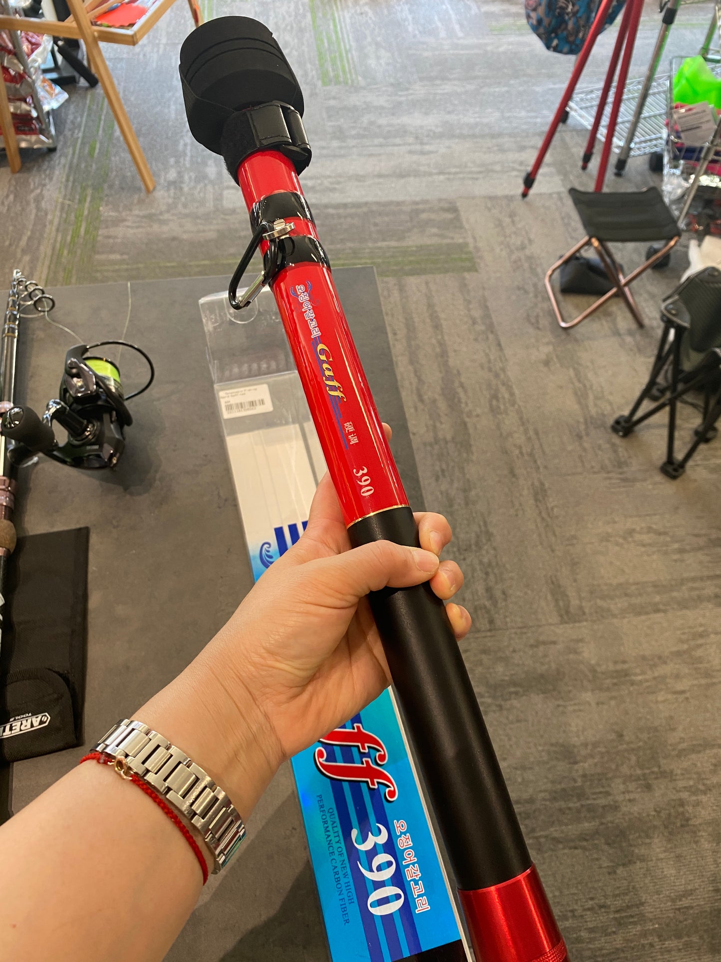 Telescopic Fishing Squid Gaff