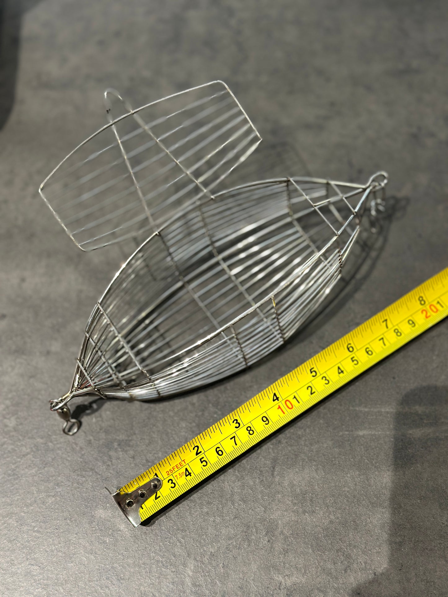 Stainless burley cage 6.5cm*20cm