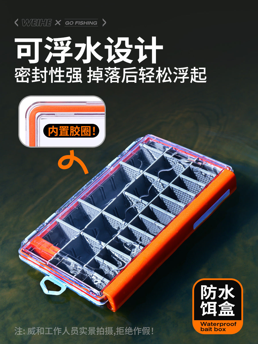 WH-X67 Fishing Bait Box with Removable Dividers for Customizable Storage Solutions