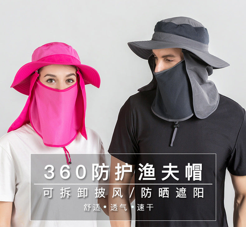 Outdoor Sun UV Protection Fishing Cap