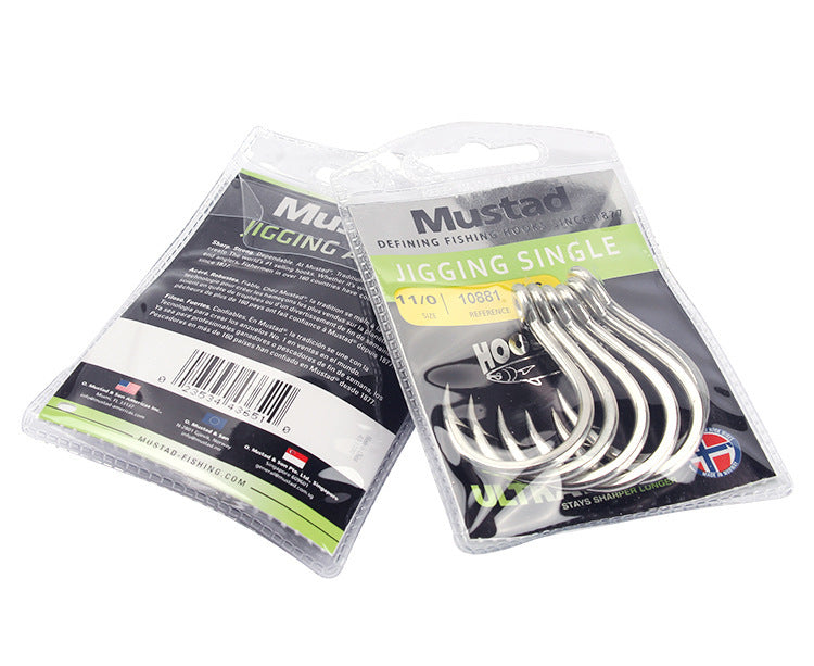 Mustad-JIG GING SINGLE