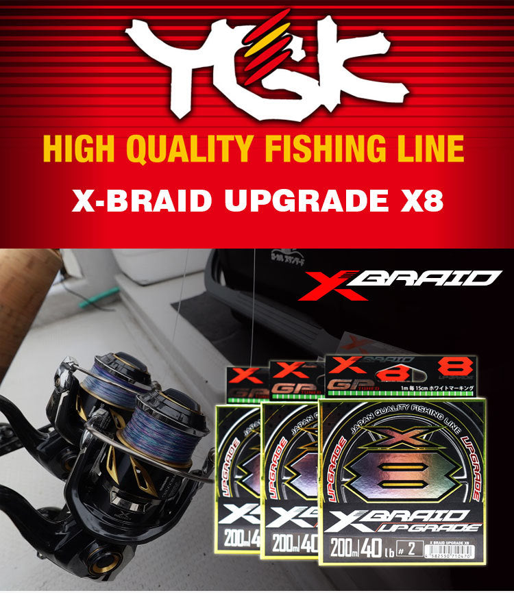 YGK-8X braided line -200M