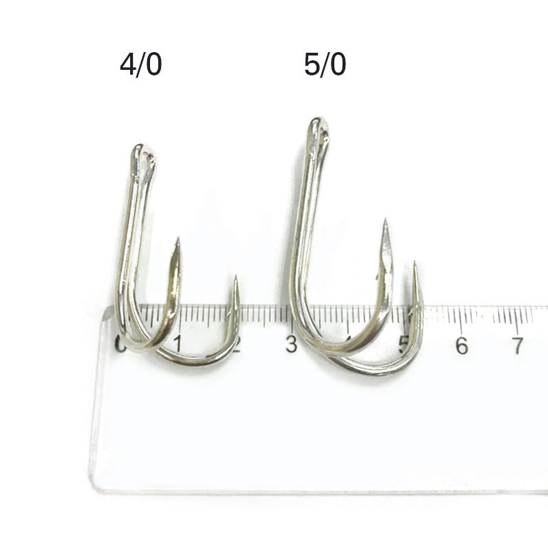 Mustad- Double hook 4 times to strengthen the high-strength  hook