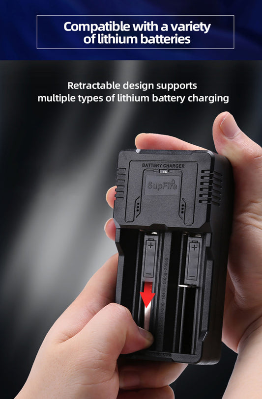 SUPERFIRE AC26 USB charger