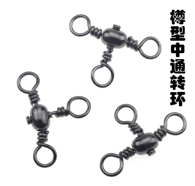 Crossline Barrel Swivel 3 Way/10p