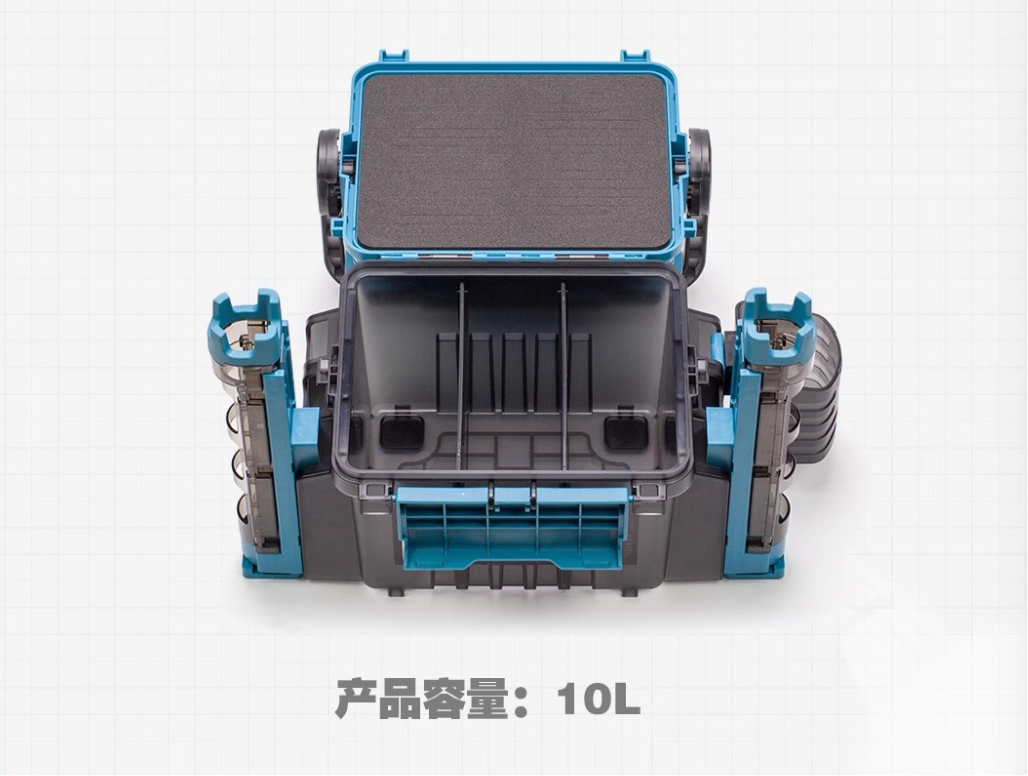 Seaguar Fishing Storage Box 10L Large Fishing Tackle Seat Box Bottle Rod Holder