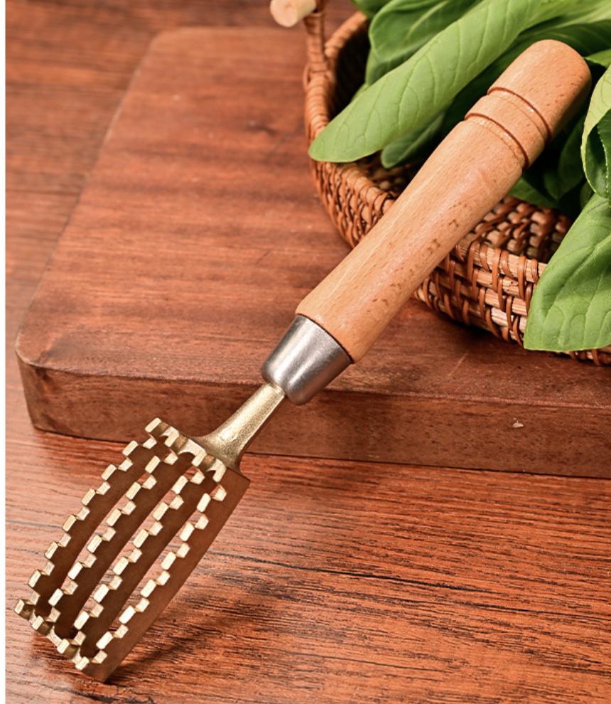 Fish scale scraper