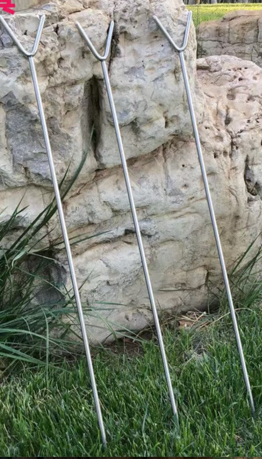 Fishing Rod  Holders Pole for Bank Ground Rest