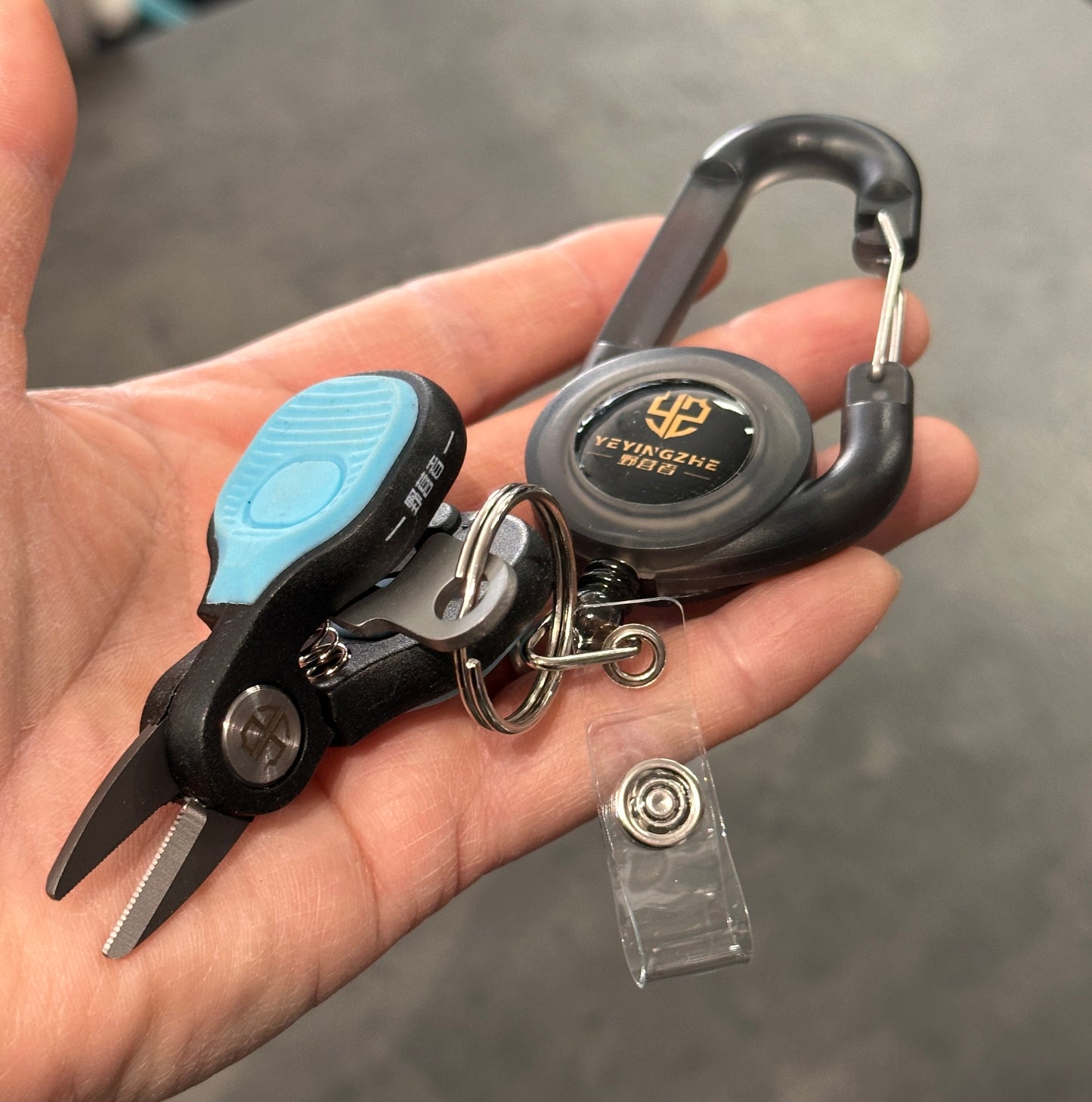 YYZ-mini Fishing Line Cutter with Retractable Lanyard