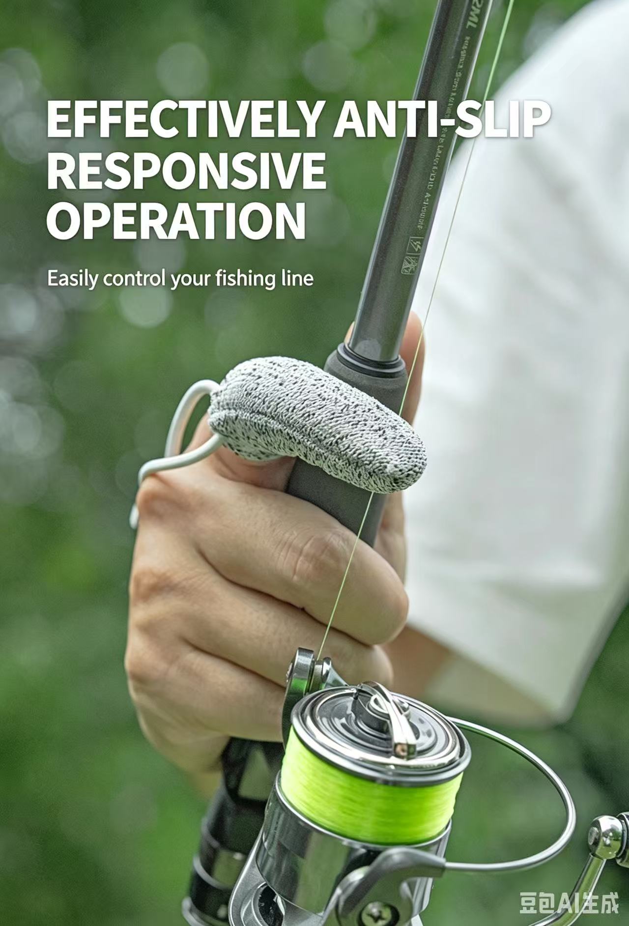 Fishing casting gloves single finger