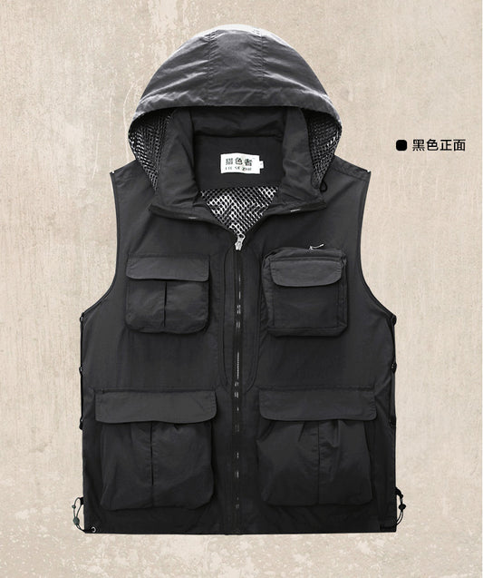 Outdoor Multi- Vest Travel Fly Fishing Photography