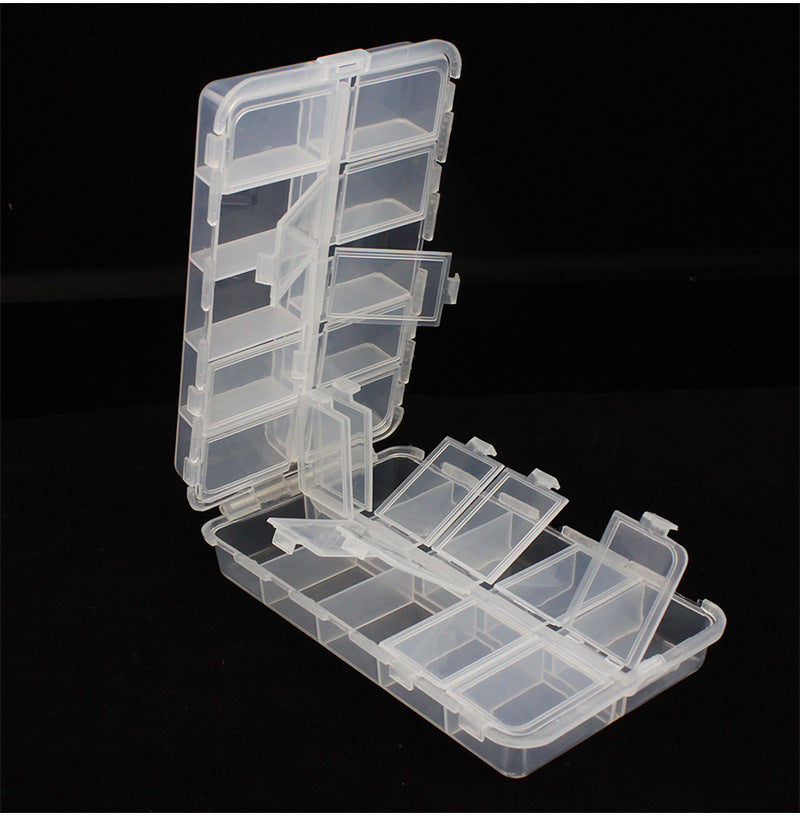 Premium 20 Compartments Tackle Boxes, Tackle Utility Boxes, Plastic Box