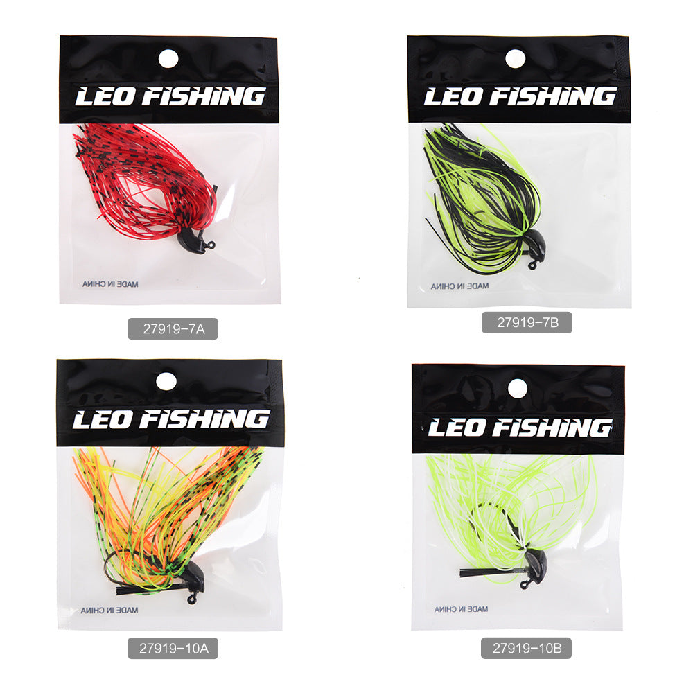 Leadhead fish hook bait whisker bait