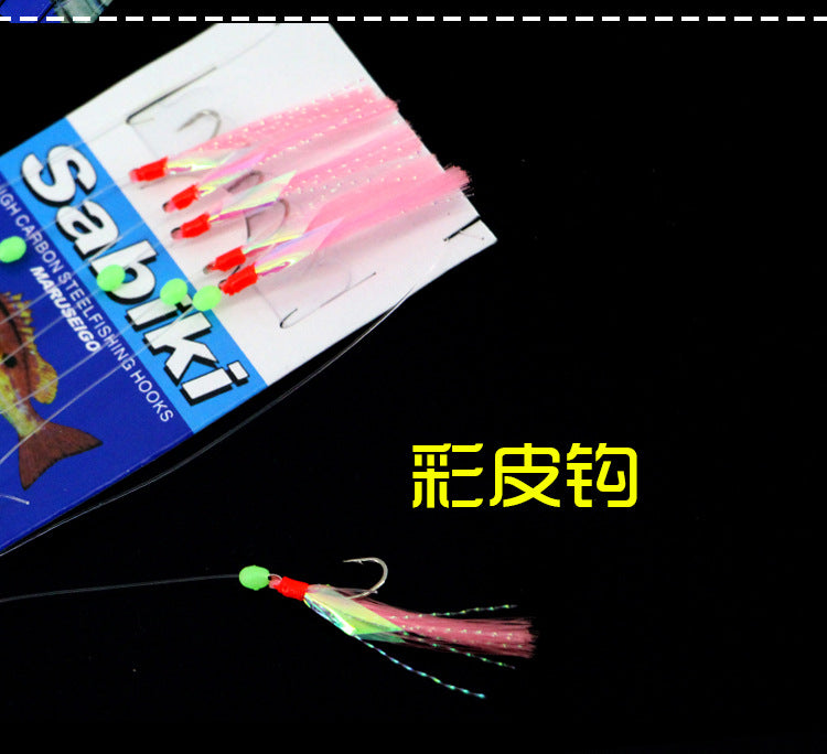 Bionic fish skin string hook