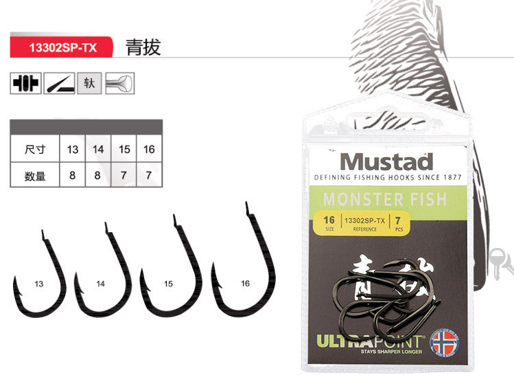 Mustad-Monster hooks