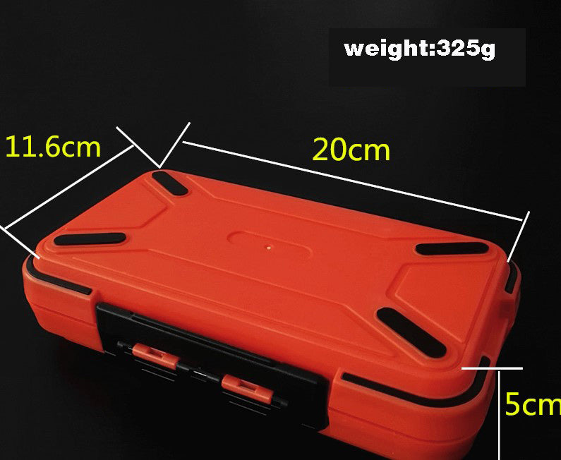 Adjustable waterproof accessory box