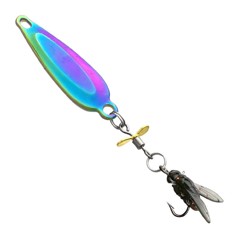 Fly bait, fly hook, rotating propeller, micro-object