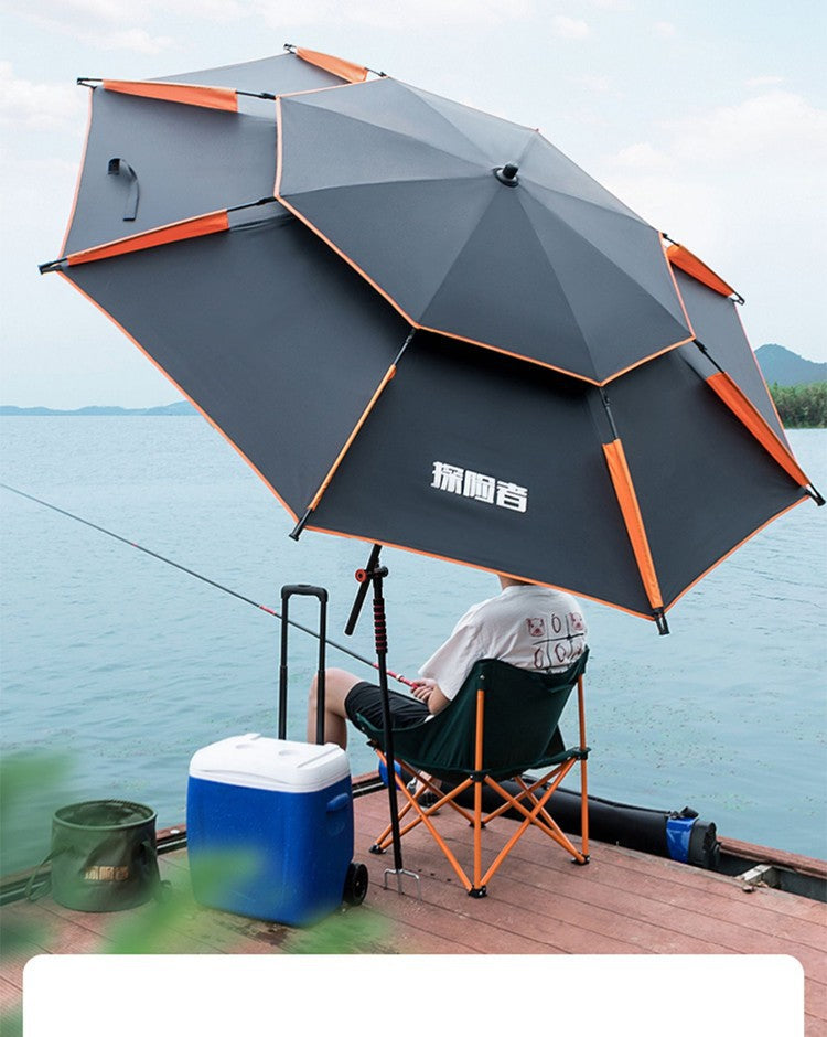 Fishing and camping umbrella