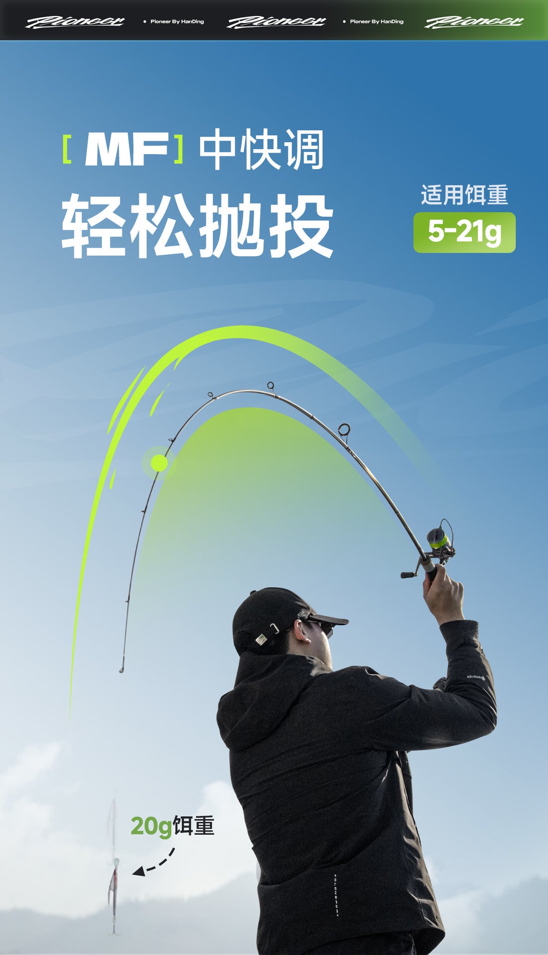 HANDING- fishing rod，S702M