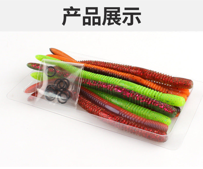 Noodle Soft Bait High Salt Ratio Noodle Worm Fishing Bait For Fishing