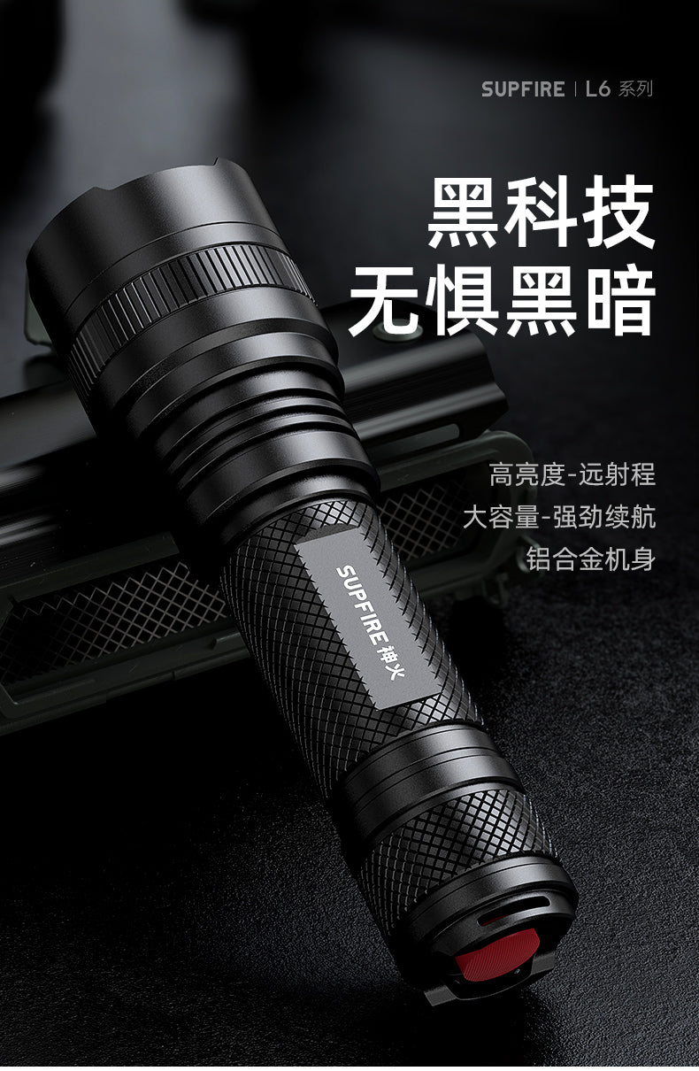 SupFire-L6-G Flashlight 36W