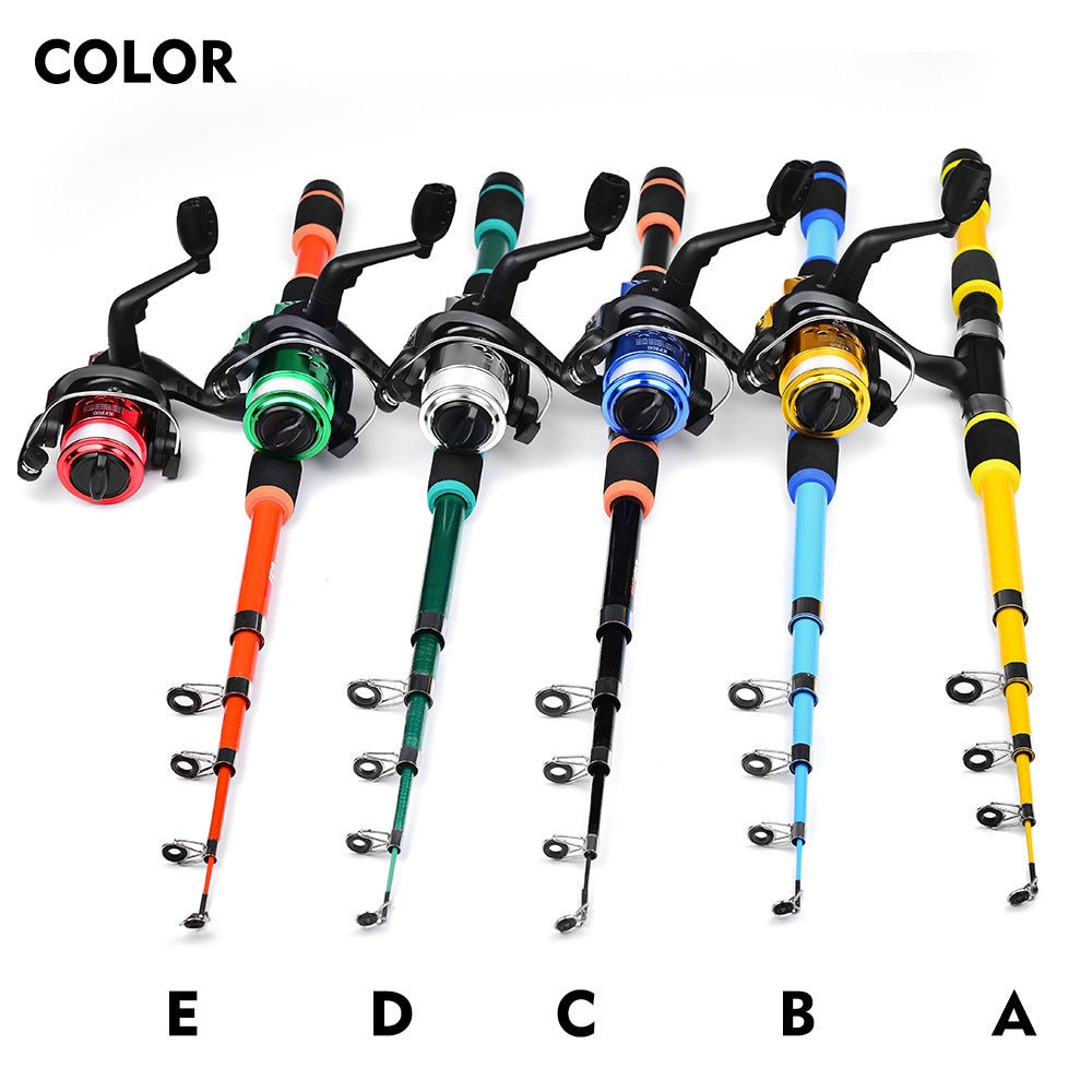 1.5m Telescopic Fishing Rod Set