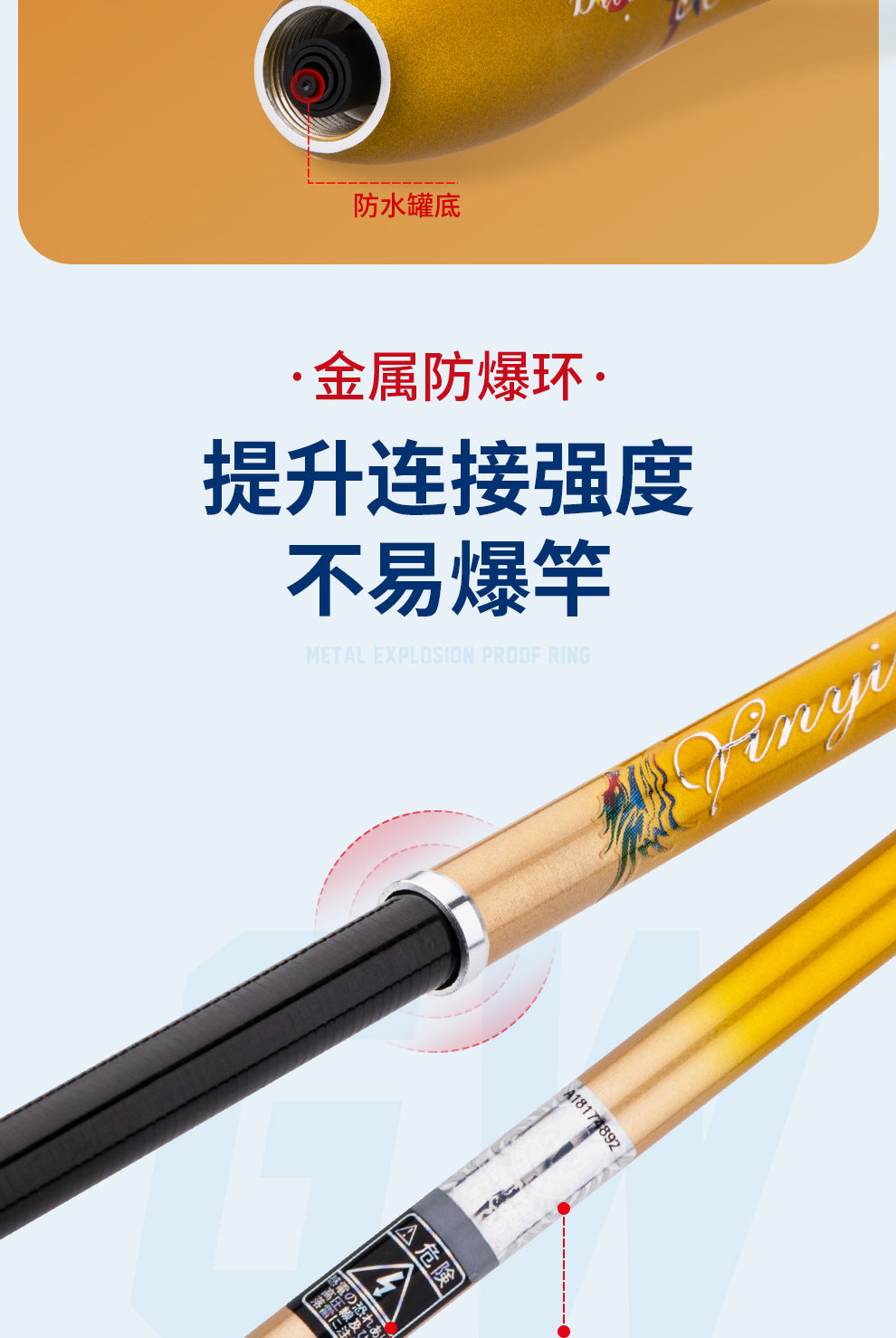 GW-银影鲫 Carbon Fiber Telescopic Fishing Pole