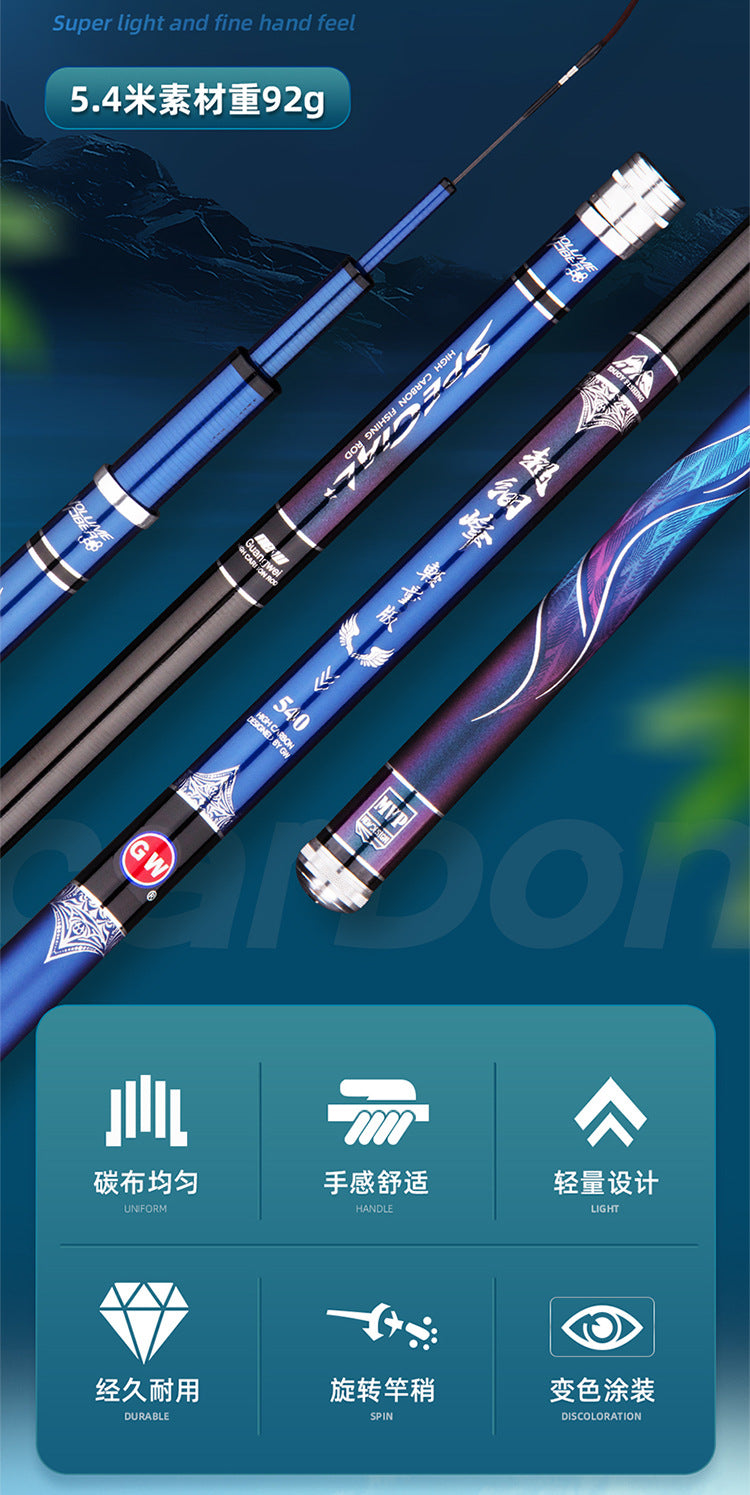 GW- Carbon Fiber Telescopic Fishing Pole