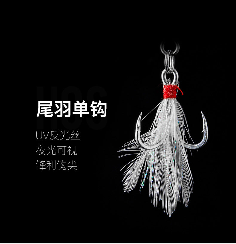 3D simulated fish scales luminous plate lure/40g/60g/80g/100g