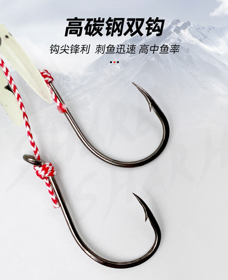 Night Glowing UV Realistic Squid Cuttlefish Octopus Fishing Soft Lures