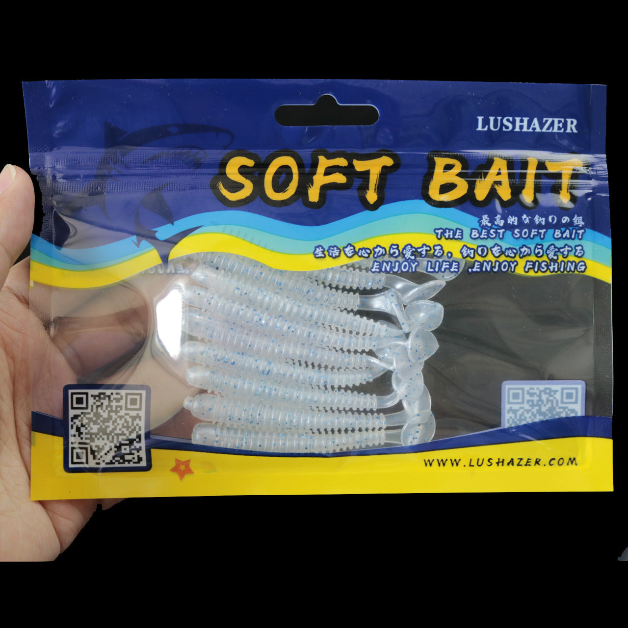 LUSHAZER-T tail soft bait7cm/20p