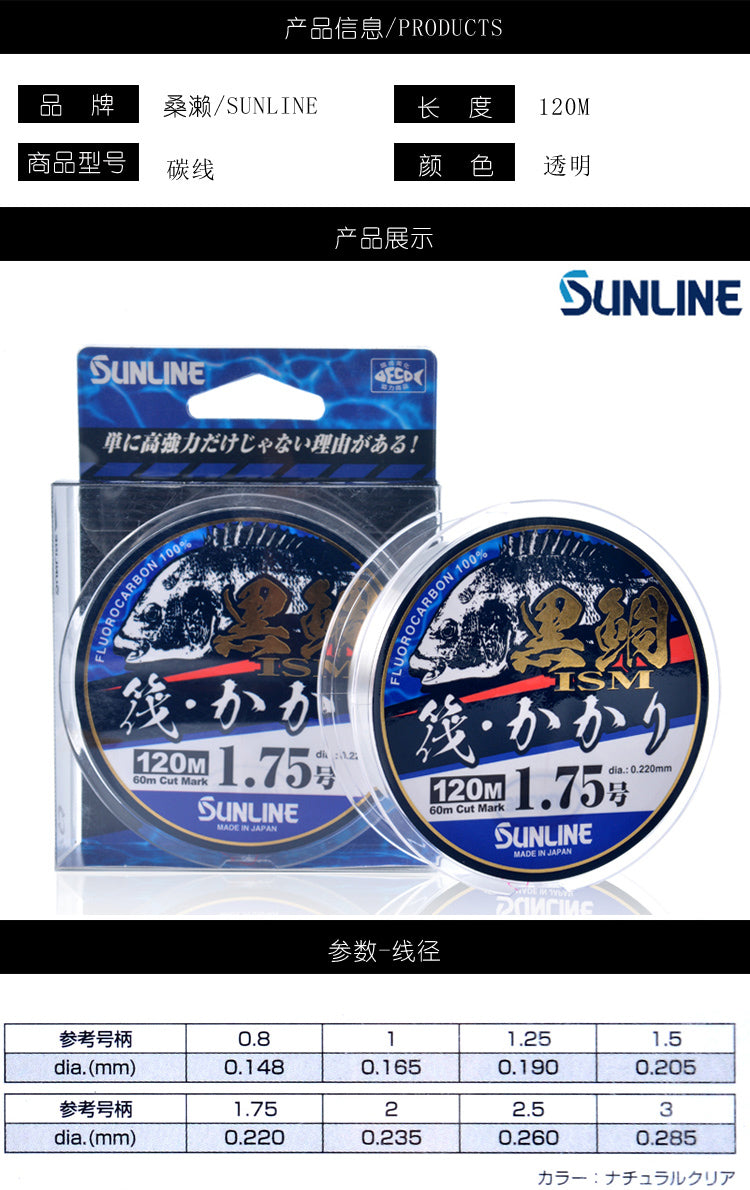 SUNLINE-Fluorocarbon Line