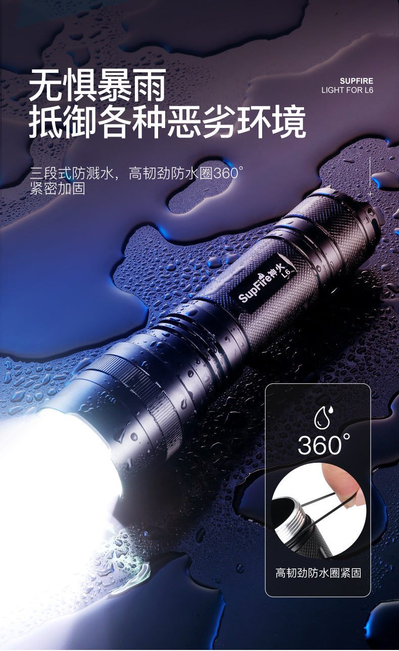 SupFire-L6-G Flashlight 36W