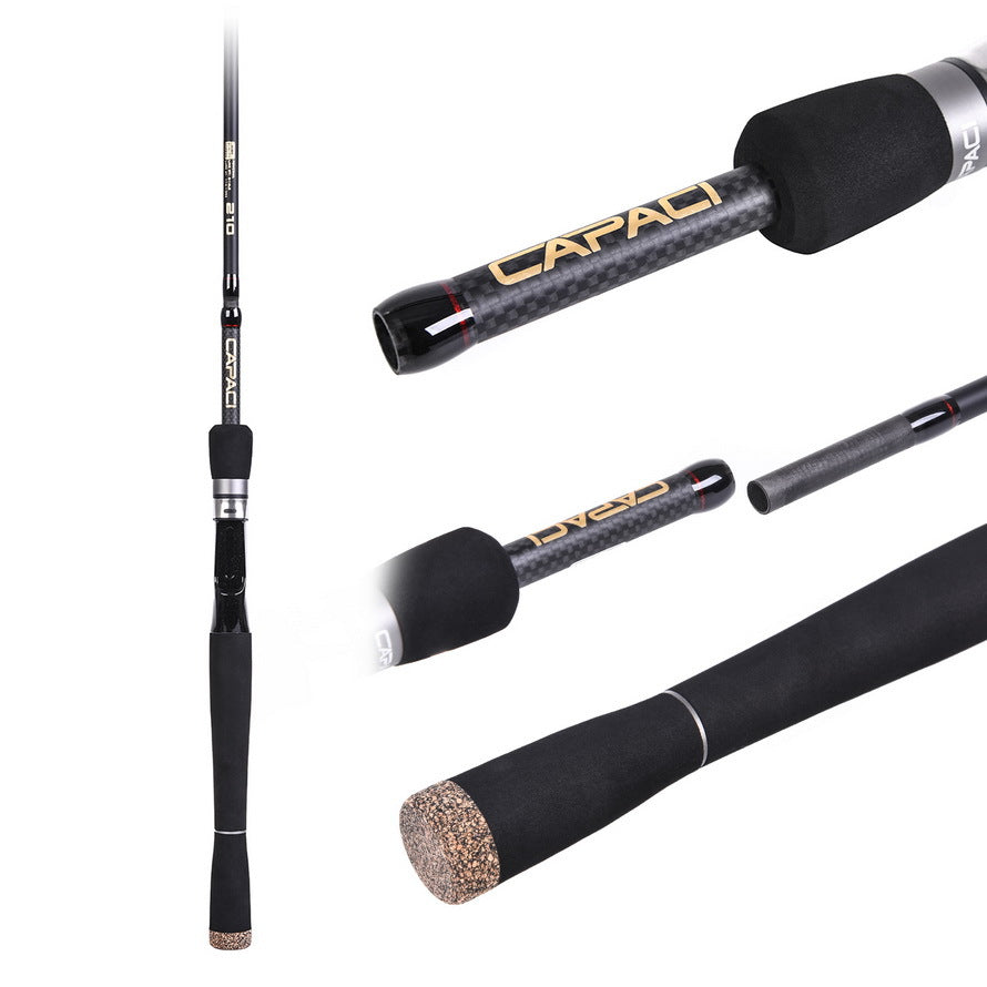 LEO-Six-section travel carbon fishing rod-S