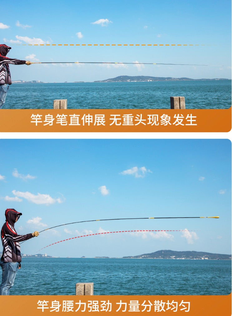 GW-银影鲫 Carbon Fiber Telescopic Fishing Pole