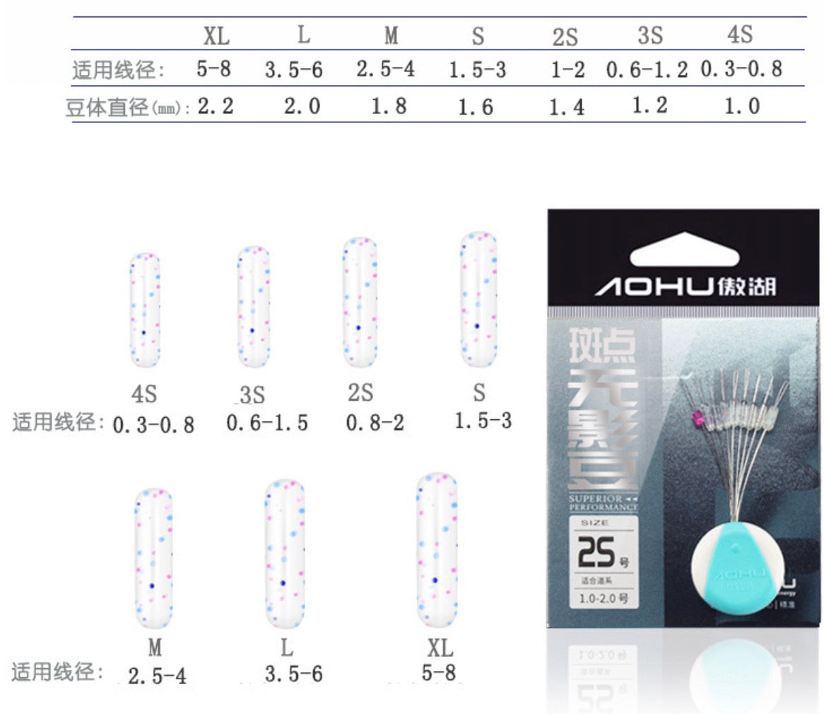 AOHU-Silica gel fishing stopper