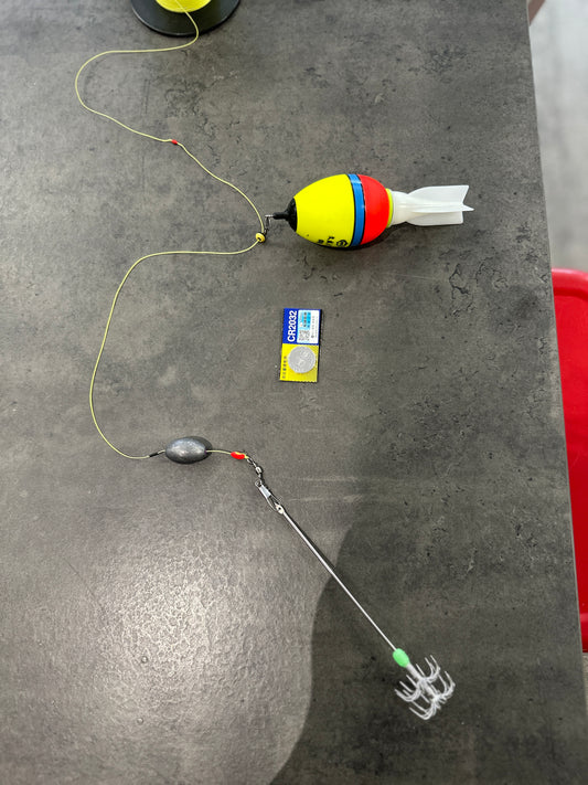 Reference diagram of squid float fishing group