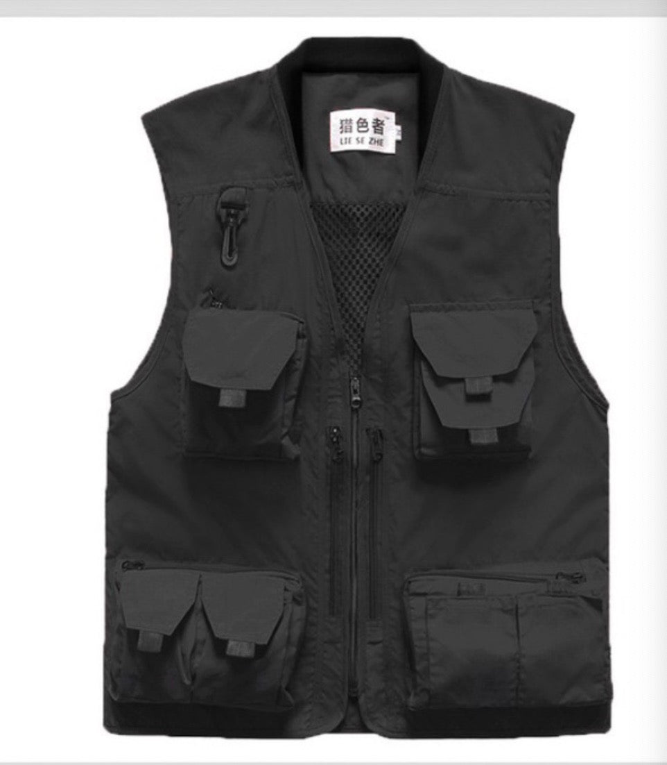 Outdoor Multi- Vest Travel Fly Fishing Photography